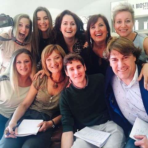 Ander Aldekoa junto con el resto de miembros del jurado del casting Marcel Arranz